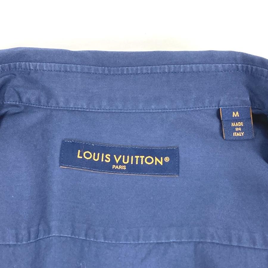LOUIS VUITTON ルイヴィトン LVロゴ アパレル トップス 長袖 シャツ 2024年 長袖シャツ ネイビー メンズ【中古】 | LOUIS VUITTON | 05