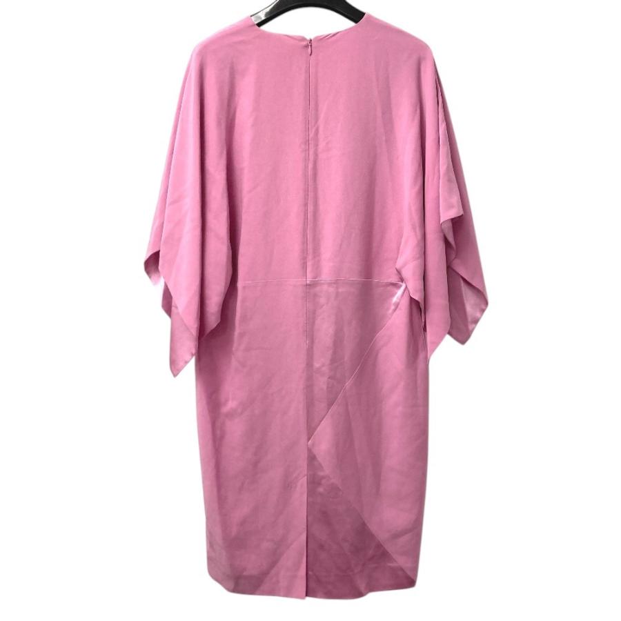 美品 BURBERRY バーバリー 8047248 Cape Sleeve Silk Dress  アパレル ドレス ワンピース ピンク レディース【中古】 | BURBERRY | 01