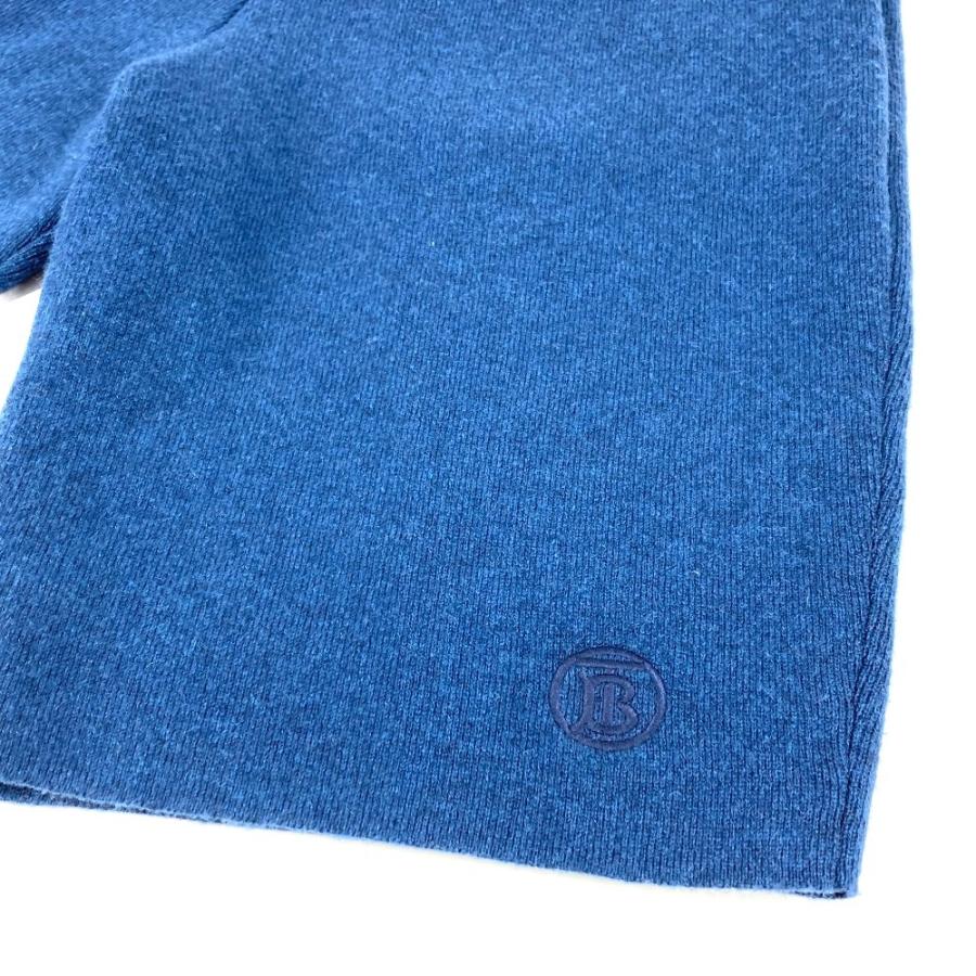 新品同様 BURBERRY バーバリー 8039162 TBロゴ  ハーフパンツ ボトムス 紐 ショートパンツ アパレル パンツ ブルー メンズ【中古】 | BURBERRY | 05