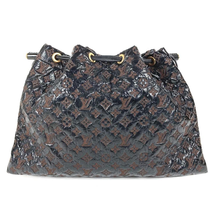 LOUIS VUITTON ルイヴィトン M95259 スクイーチ カバン 巾着 モノグラムエルヴィニル ショルダーバッグ ブラウン レディース【中古】 | LOUIS VUITTON | 01