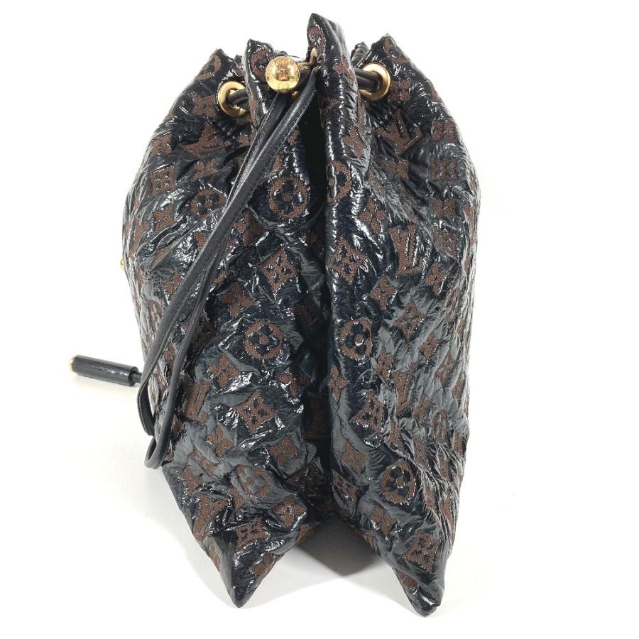 LOUIS VUITTON ルイヴィトン M95259 スクイーチ カバン 巾着 モノグラムエルヴィニル ショルダーバッグ ブラウン レディース【中古】 | LOUIS VUITTON | 02