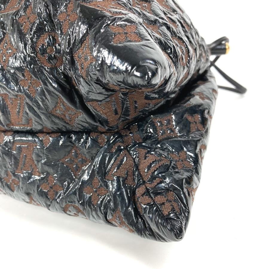 LOUIS VUITTON ルイヴィトン M95259 スクイーチ カバン 巾着 モノグラムエルヴィニル ショルダーバッグ ブラウン レディース【中古】 | LOUIS VUITTON | 05