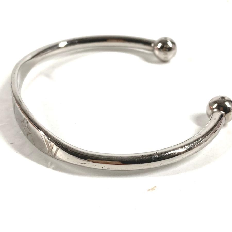 LOUIS VUITTON ルイヴィトン M64839 ジョンクモノグラム アクセサリー ブレスレット バングル シルバー ユニセックス【中古】 | LOUIS VUITTON | 02