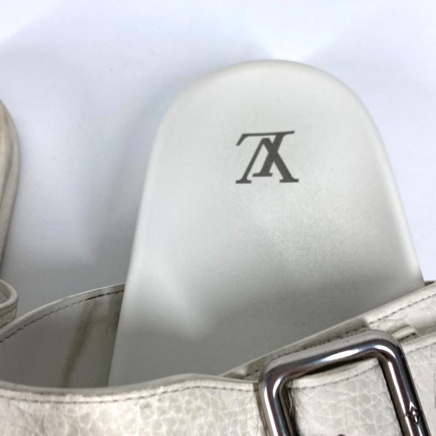 LOUIS VUITTON ルイヴィトン 1AJVDJ LV ヴェニス ミュール サンダル 靴 シューズ モノグラム サンダル ブロン ホワイト メンズ【中古】 | LOUIS VUITTON | 03