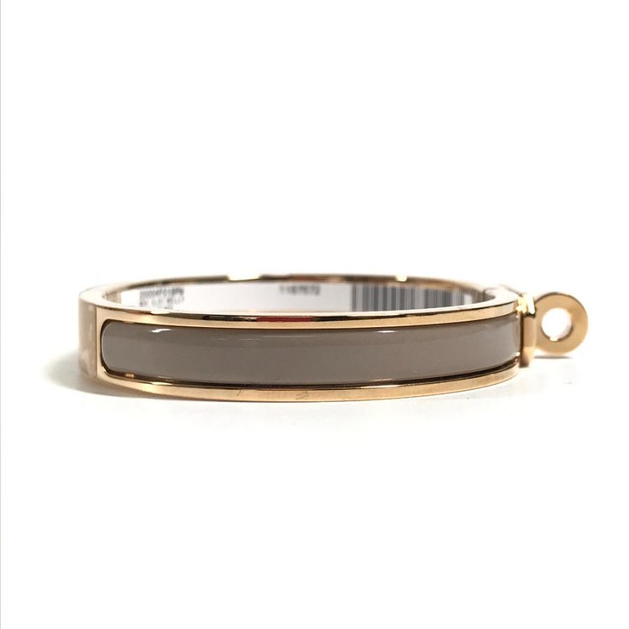 新品同様 HERMES エルメス ミニ クリック ケリー PM アクセサリー ブレスレット マロングラッセ ベージュ 【中古】 | HERMES | 03