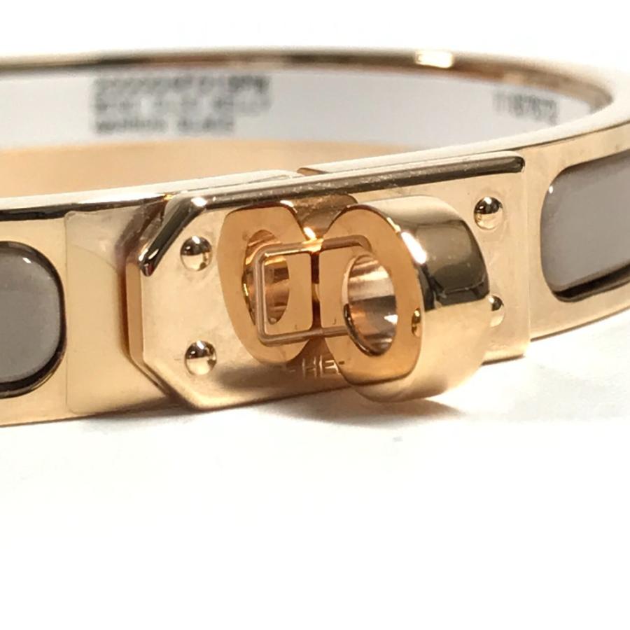 新品同様 HERMES エルメス ミニ クリック ケリー PM アクセサリー ブレスレット マロングラッセ ベージュ 【中古】 | HERMES | 05
