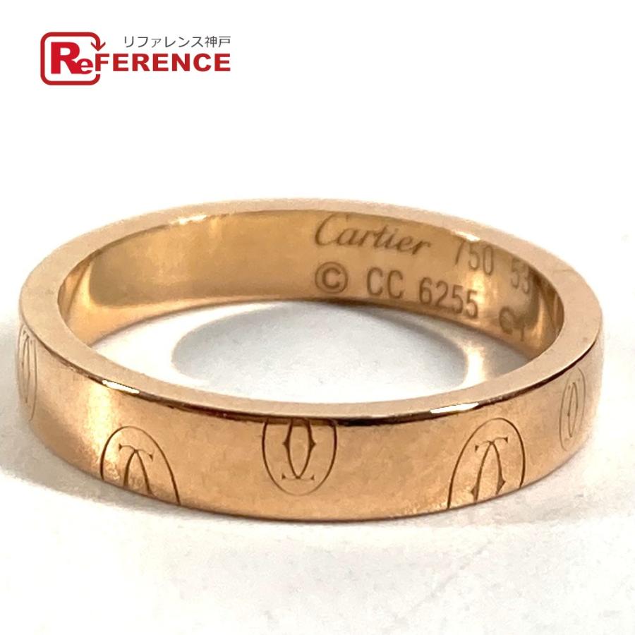 CARTIER カルティエ ハッピーバースデー ロゴ アクセサリー ジュエリー K18 金 18K リング・指輪 ピンクゴールド レディース【中古】 | Cartier