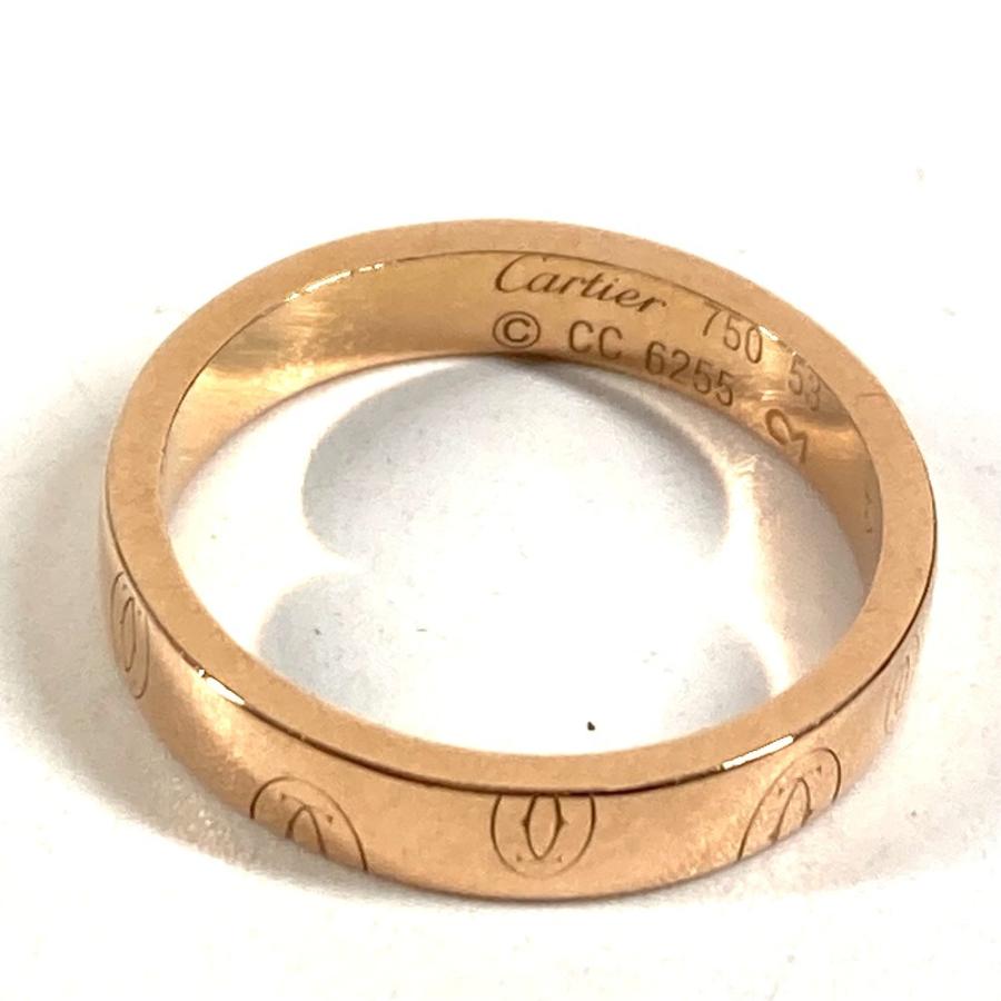 CARTIER カルティエ ハッピーバースデー ロゴ アクセサリー ジュエリー K18 金 18K リング・指輪 ピンクゴールド レディース【中古】 | Cartier | 01