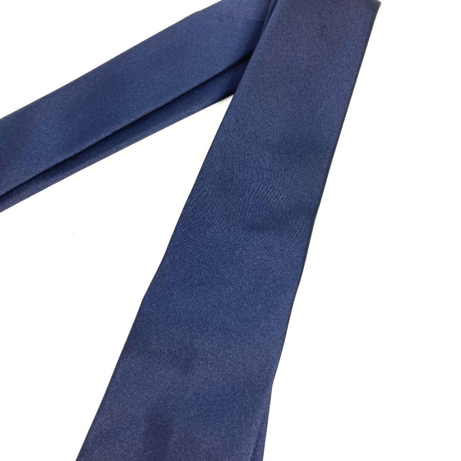 美品 LOUIS VUITTON ルイヴィトン M73265 LV ロゴ アクセサリー ネクタイ ネイビー メンズ【中古】 | LOUIS VUITTON | 03