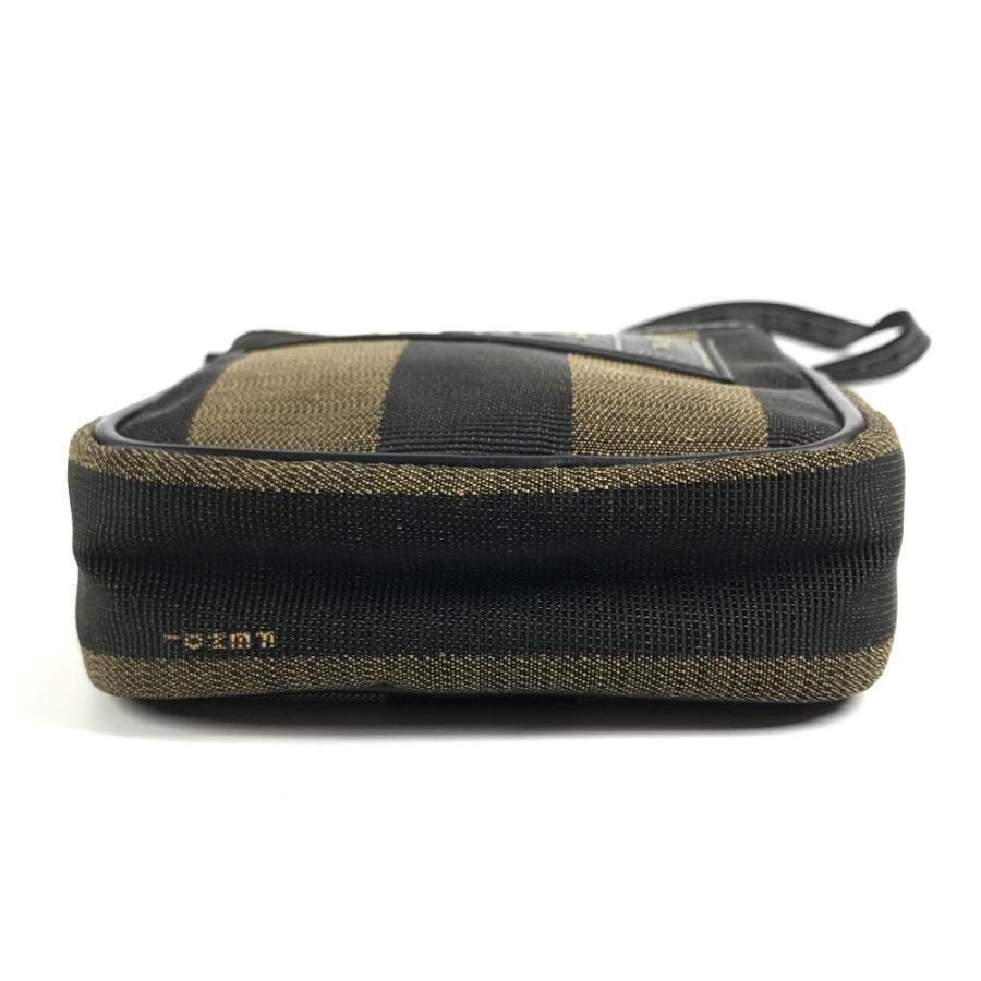 FENDI（フェンディ） 7VA456 ロゴ ペカン ポシェット 斜め掛け カバン 