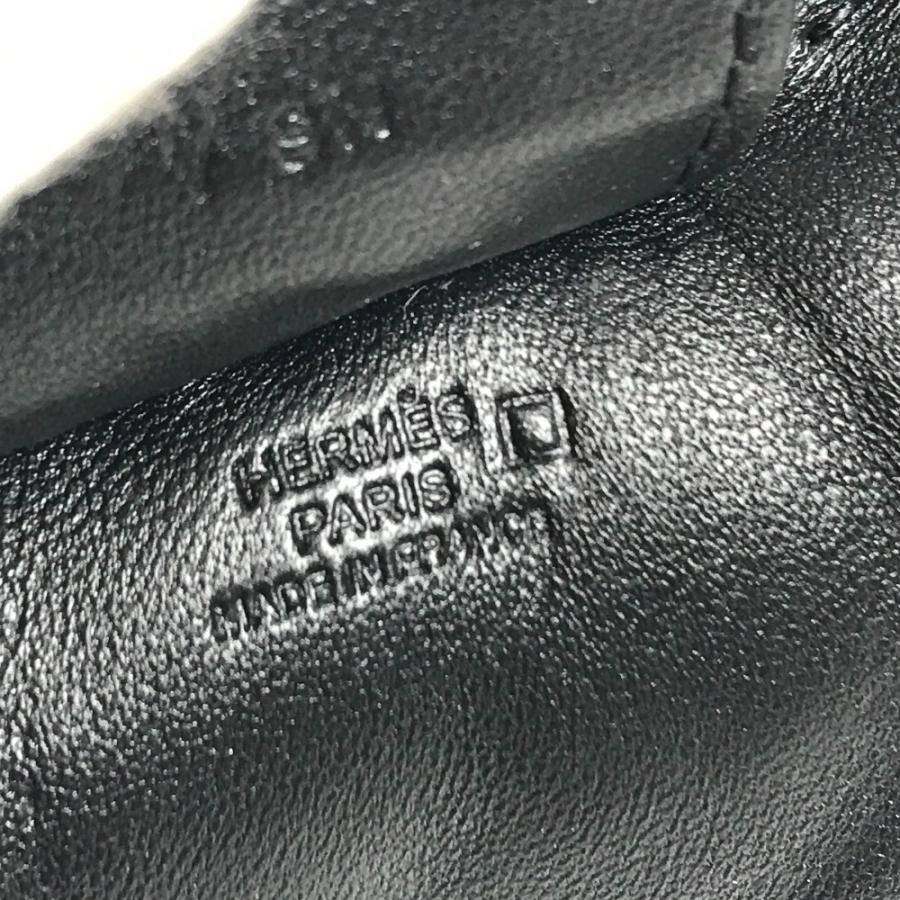美品 HERMES エルメス ロデオ GM タッチ バッグチャーム キーホルダー  クロコダイル 馬 シュバル ソーブラック オールブラック【中古】 | HERMES | 04