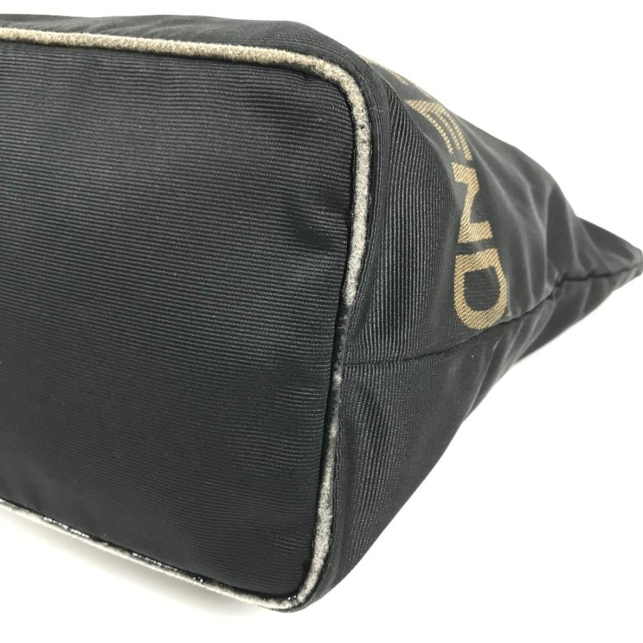 FENDI フェンディ ロゴ 肩掛け トートバッグ カバン 縦型トート ヴィンテージ ハンドバッグ ブラック ユニセックス【中古】 | FENDI | 05