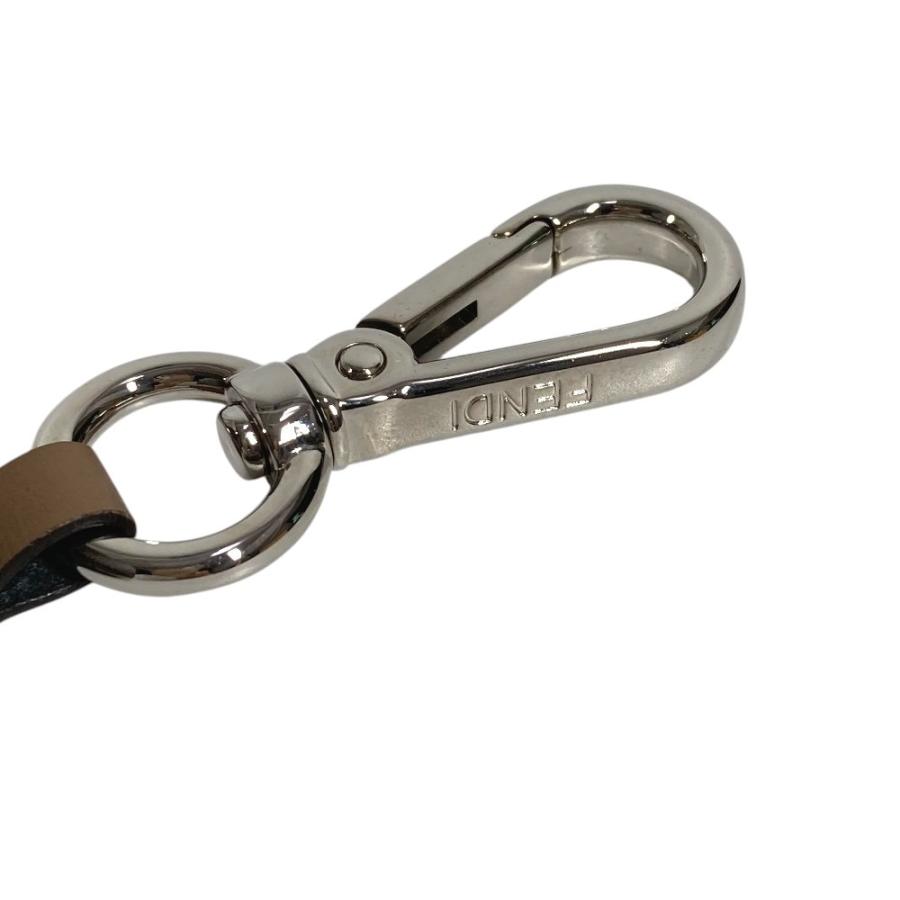 美品 FENDI フェンディ ズッカ FF ロゴ メジャー スケール バッグチャーム キーホルダー ブラウン ユニセックス【中古】 | FENDI | 03