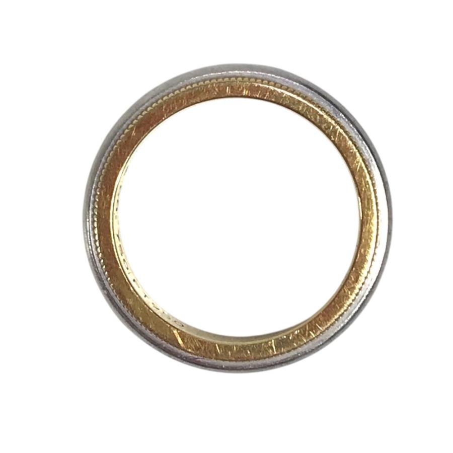 TIFFANY&Co. ティファニー ミルグレイン アクセサリー ジュエリー コンビ K18 金 18K プラチナ コンビ リング・指輪 レディース【中古】 | TIFFANY&Co. | 02