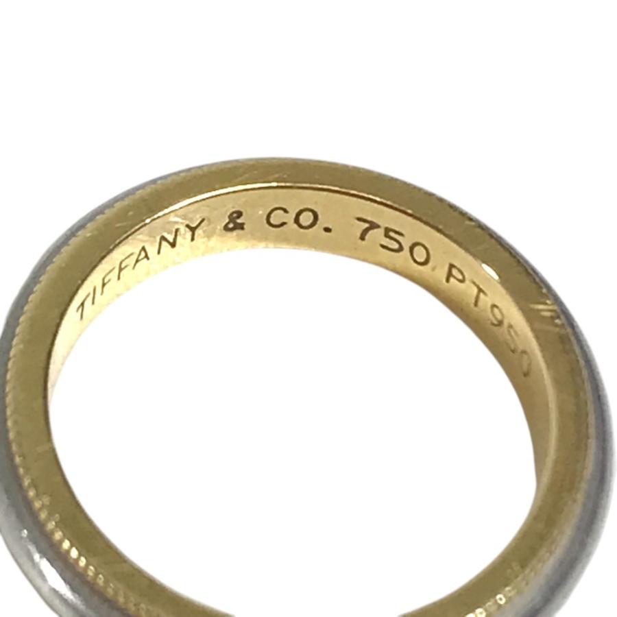 TIFFANY&Co. ティファニー ミルグレイン アクセサリー ジュエリー コンビ K18 金 18K プラチナ コンビ リング・指輪 レディース【中古】 | TIFFANY&Co. | 03