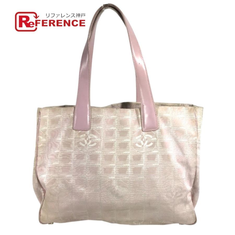 CHANEL シャネル A15991  ニュートラベルライン MM　ニュートラベルラインMM ショルダーバック トートバッグ ピンク ユニセックス【中古】 | CHANEL