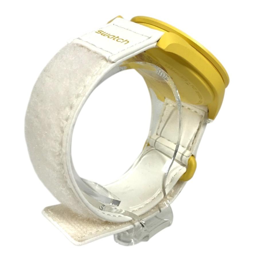 Swatch スウォッチ SO33J100 MISSION TO THE SUN メンズウォッチ  ウォッチ OMEGA オメガ コラボ 腕時計 イエロー メンズ【中古】 | Swatch | 02