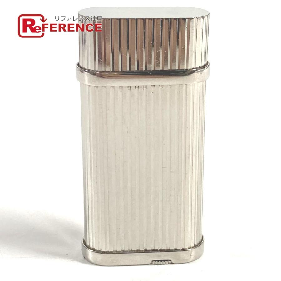 CARTIER カルティエ ロゴ 喫煙具 タバコ 煙草 ライター シルバー ユニセックス【中古】 | Cartier