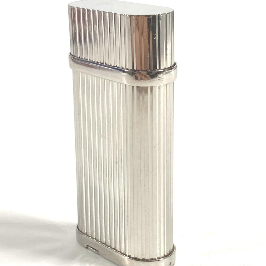 CARTIER カルティエ ロゴ 喫煙具 タバコ 煙草 ライター シルバー ユニセックス【中古】 | Cartier | 03