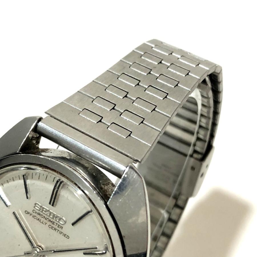 SEIKO セイコー 4502-8010 キングセイコー スーペリア ハイスピード クロノメーター デイト 手巻 腕時計 SS シルバー メンズ【中古】 | SEIKO | 02