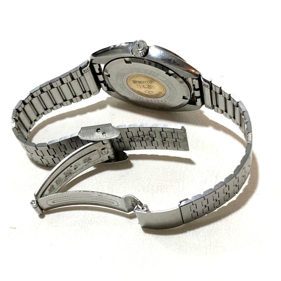 SEIKO セイコー 4502-8010 キングセイコー スーペリア ハイスピード クロノメーター デイト 手巻 腕時計 SS シルバー メンズ【中古】 | SEIKO | 04