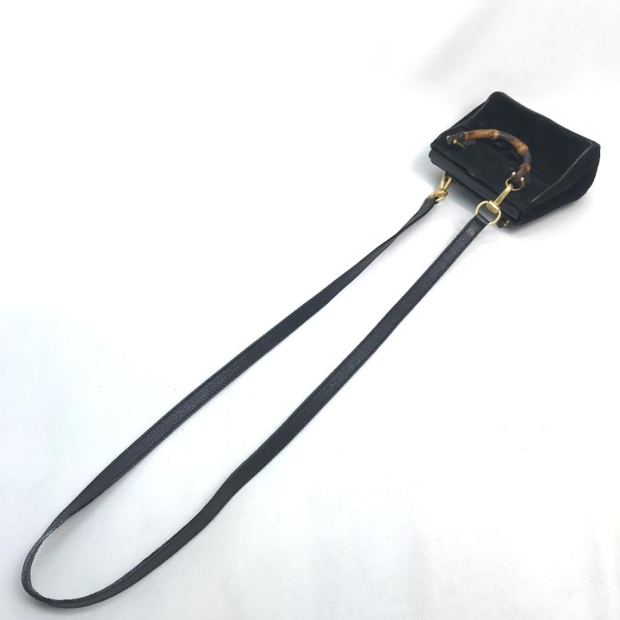 GUCCI グッチ 007・1793・0238 バンブー ハンドバッグ ミニショルダーバッグ スエード | GUCCI | 06