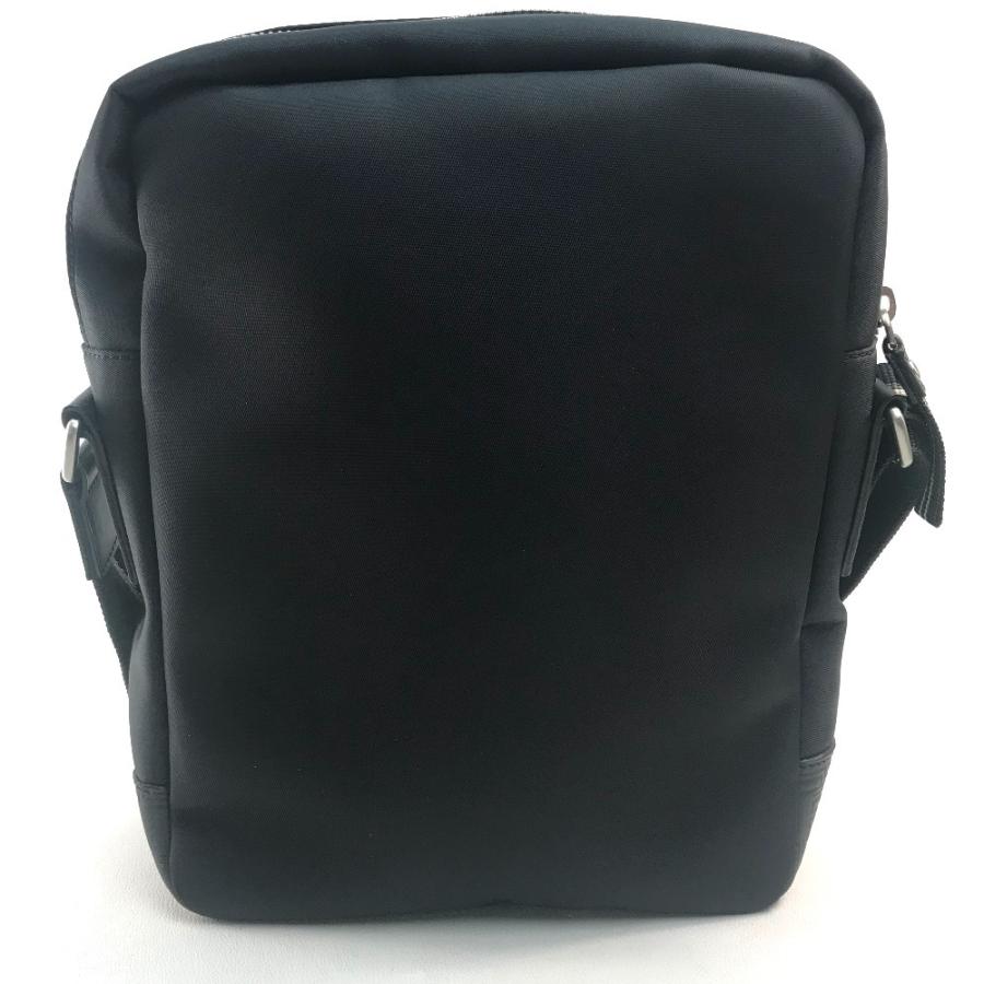 美品 dunhill ダンヒル メンズバッグ 型押しコンビ ポシェット 斜め