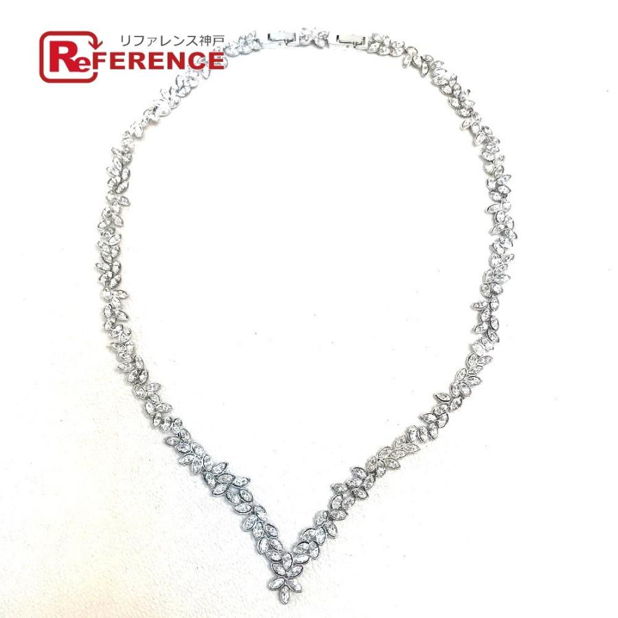 Swarovski スワロフスキー Diapason All Around V ミランダ カー ネックレス シルバー レディース 新品同様 中古 M 1123 19 リファレンス コレクション 通販 Yahoo ショッピング
