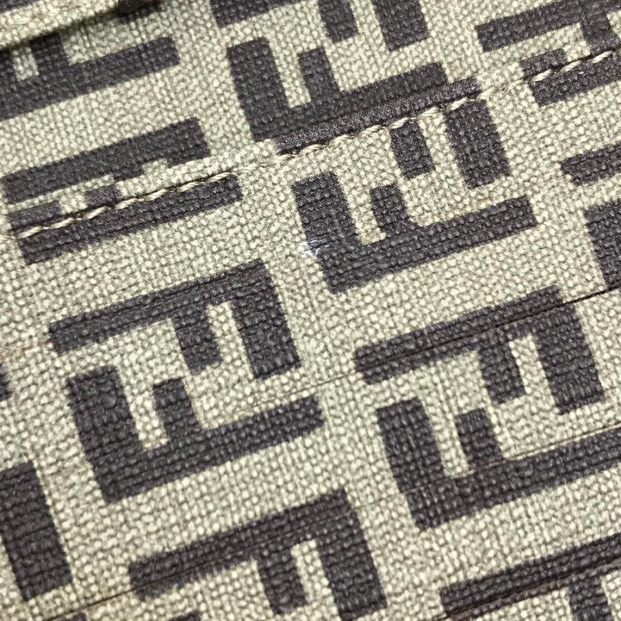 FENDI フェンディ 8Ｍ0032 ズッカ FF柄 長財布（小銭入れあり） エナメル レディース ゴールド | FENDI | 11