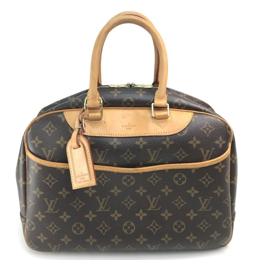 プレゼント対象商品 Louis Vuitton ルイヴィトン M ドーヴィル モノグラム ボストンバッグ ブラウン レディース 中古 21春夏新色 Etechnologies Shop