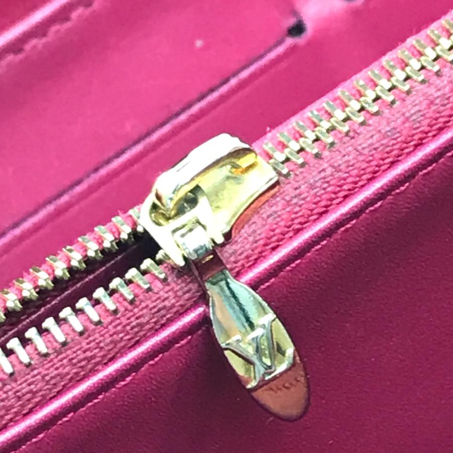 ルイヴィトン ジッピーウォレット 長財布 モノグラム ローズ バレリーヌ LOUIS VUITTON ルイヴィトン M61379 モノグラムヴェルニ