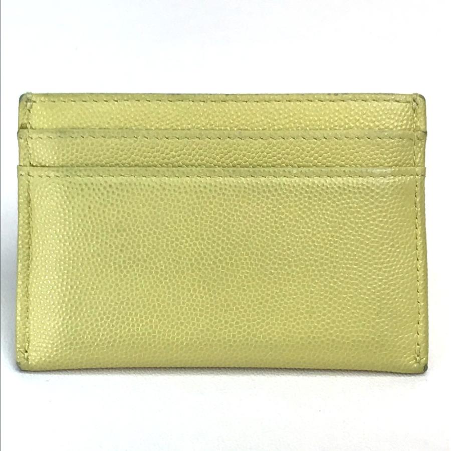 CHANEL シャネル CC ココマーク ステッチ 定期入れ パスケース カード 