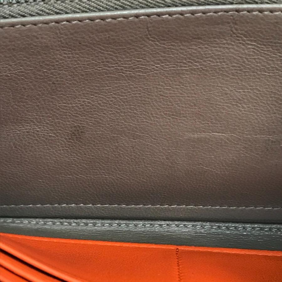 BOTTEGA VENETA ボッテガヴェネタ イントレチャート L字ファスナー 長財布 ファッション小物 レザー オレンジ |  | 11