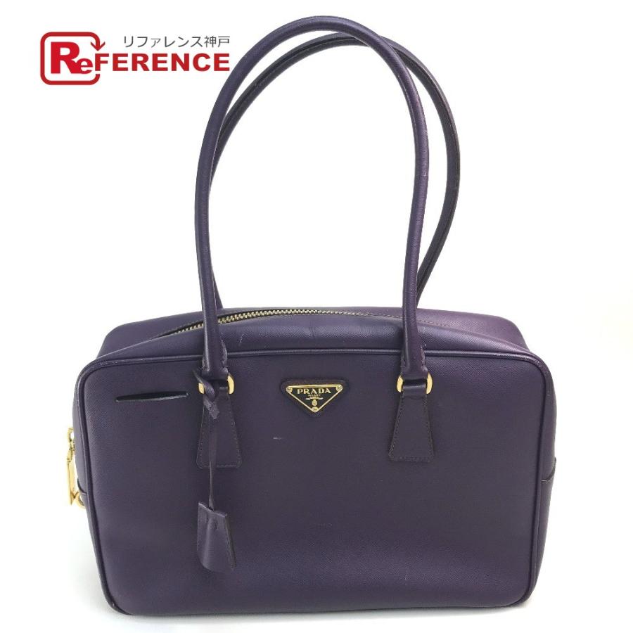 PRADA プラダ 三角ロゴプレート ハンドバッグ トートバッグ ショルダー