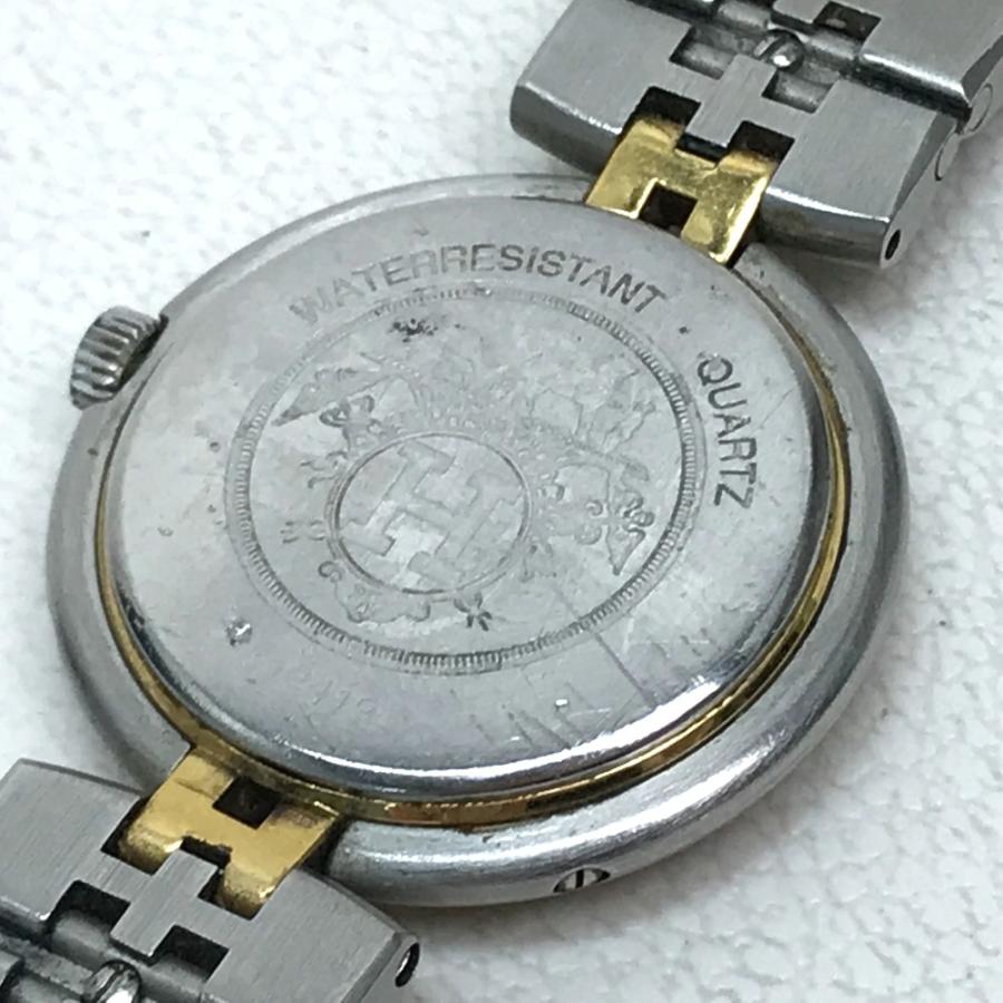 HERMES エルメス プロフィール コンビ デイト レディース腕時計