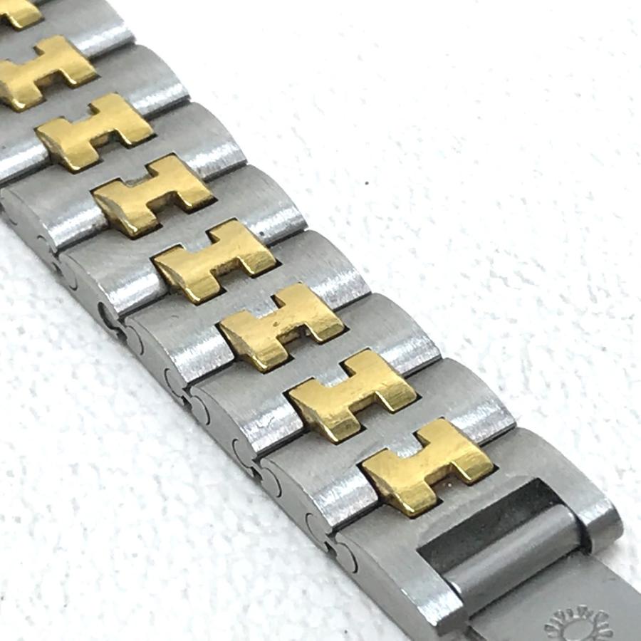 HERMES エルメス プロフィール コンビ デイト レディース腕時計
