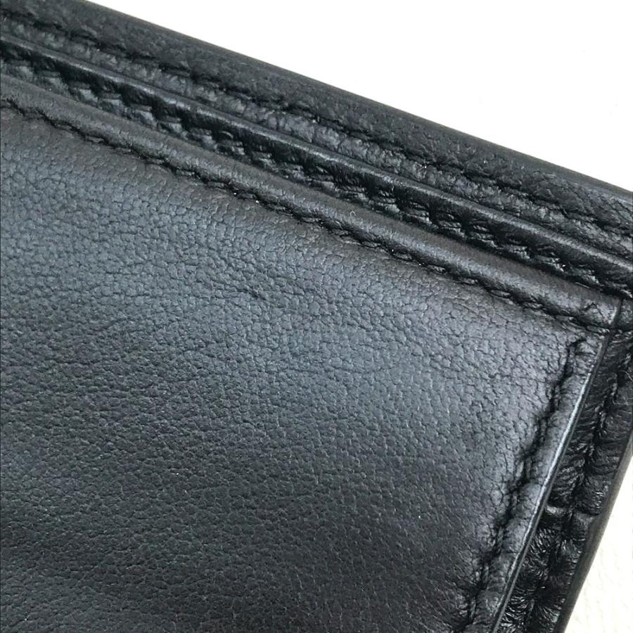 BALENCIAGA バレンシアガ 487435 エブリデイ コンパクトウォレット 2つ折り短財布 レザー ユニセックス ブラック | BALENCIAGA | 11