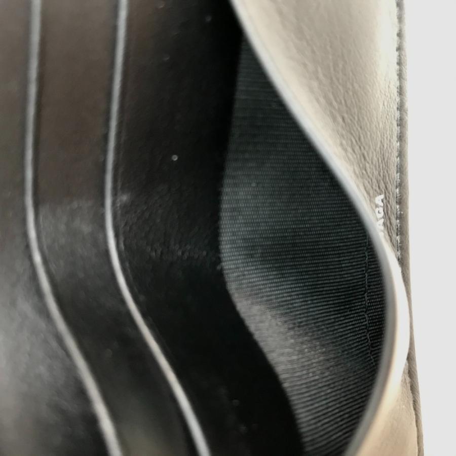BALENCIAGA バレンシアガ 487435 エブリデイ コンパクトウォレット 2つ折り短財布 レザー ユニセックス ブラック | BALENCIAGA | 08