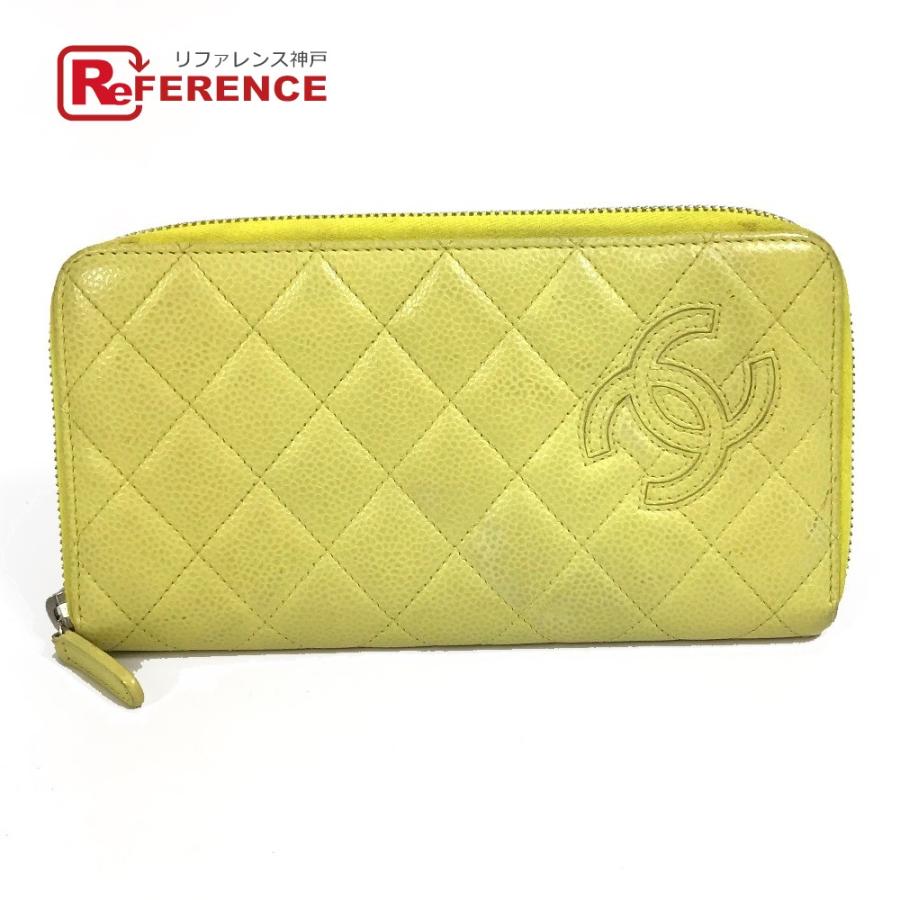 CHANEL シャネル A80213 マトラッセ シンプリーCC ラウンドファスナー