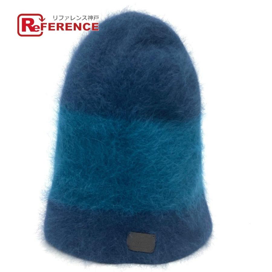 本日の目玉 GUCCI ニット帽 ユニセックス ネイビー kids-nurie.com