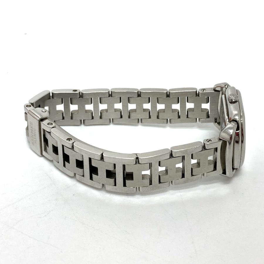 HERMES エルメス RA2.210 ラリー スモセコ クォーツ 腕時計 SS シルバー レディース【中古】 | HERMES | 04