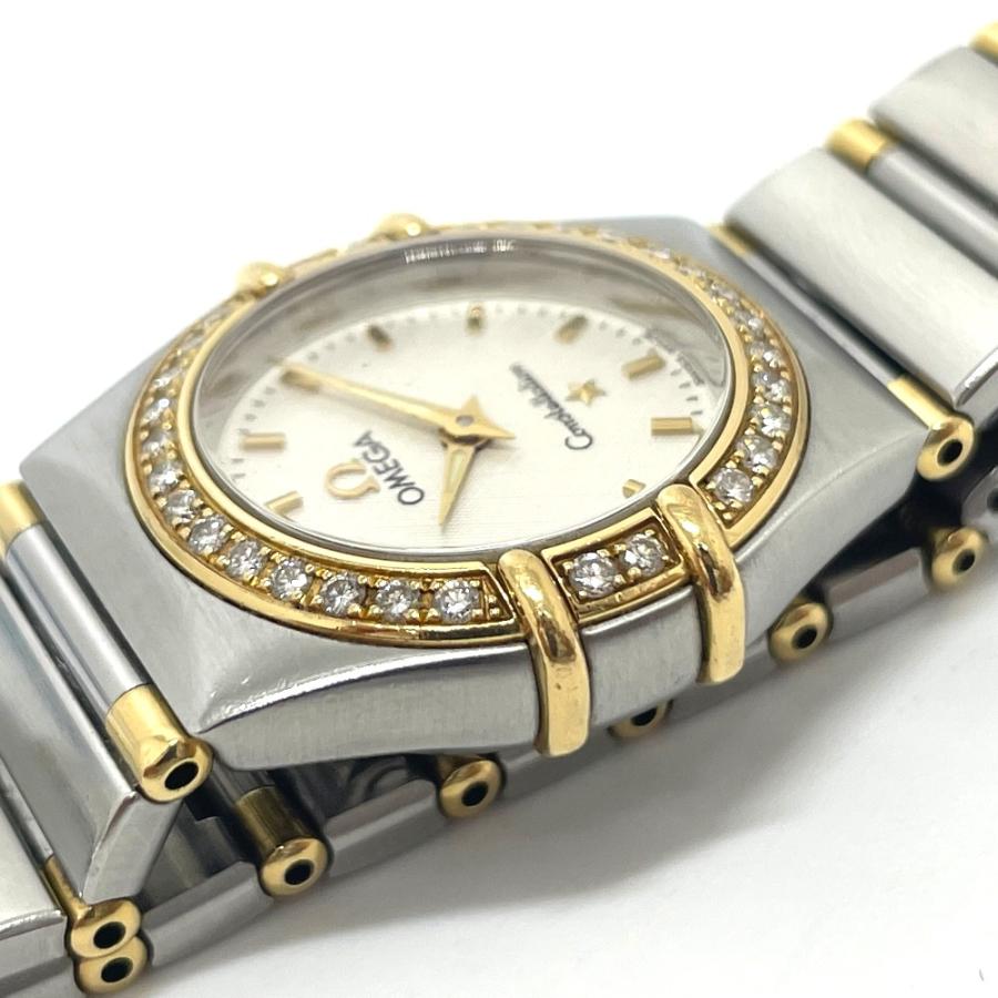 OMEGA オメガ 1367.30 コンステレーション ベゼルダイヤ クオーツ 腕時計 SS/18K シルバー×ゴールド レディース【中古】 | OMEGA | 07