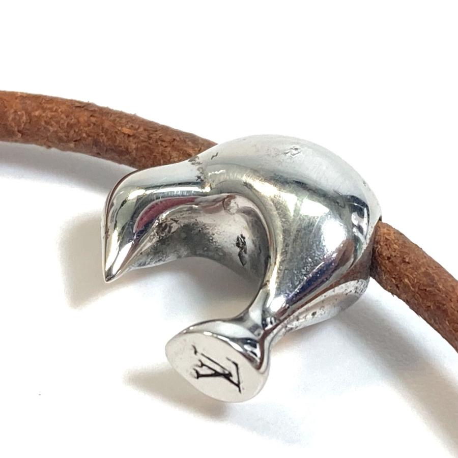 LOUIS VUITTON ルイヴィトン M80647 LVカップ2003 アクセサリー 二連 ブレスレット キウイ チョーカー シルバー レディース【中古】 | LOUIS VUITTON | 02