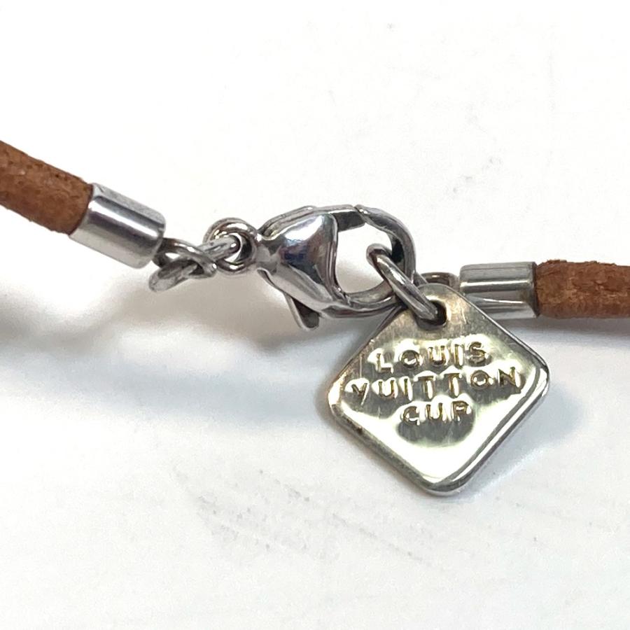 LOUIS VUITTON ルイヴィトン M80647 LVカップ2003 アクセサリー 二連 ブレスレット キウイ チョーカー シルバー レディース【中古】 | LOUIS VUITTON | 04