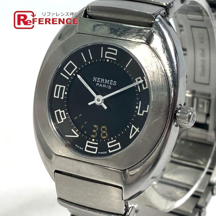 HERMES エルメス ES1.210 エスパス デシアナ 腕時計 SS シルバー レディース【中古】 | HERMES