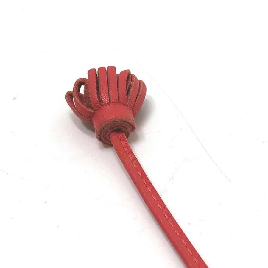 HERMES エルメス タッセル カルメンチータ プティ ポンポン17 チャーム アニョーミロ ローズジャイプール ピンク レディース【中古】 | HERMES | 05