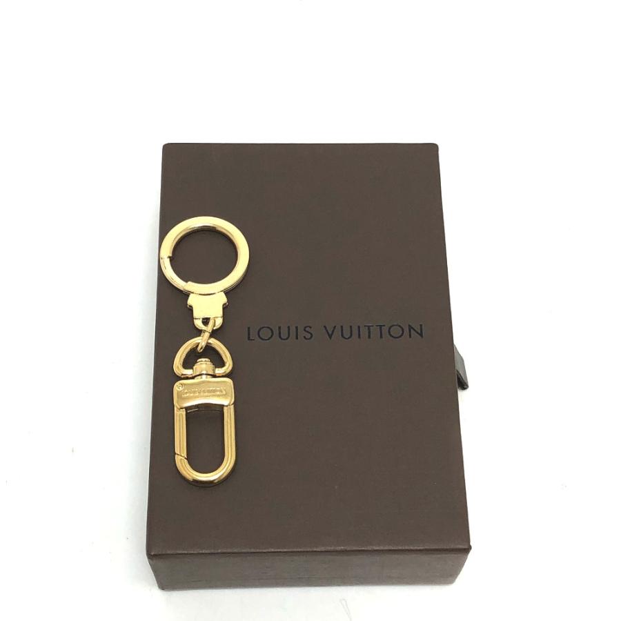 LOUIS VUITTON ルイヴィトン M62694 チャーム アノクレ キーホルダー キーリング GP ゴールド ユニセックス【中古】 | LOUIS VUITTON | 09
