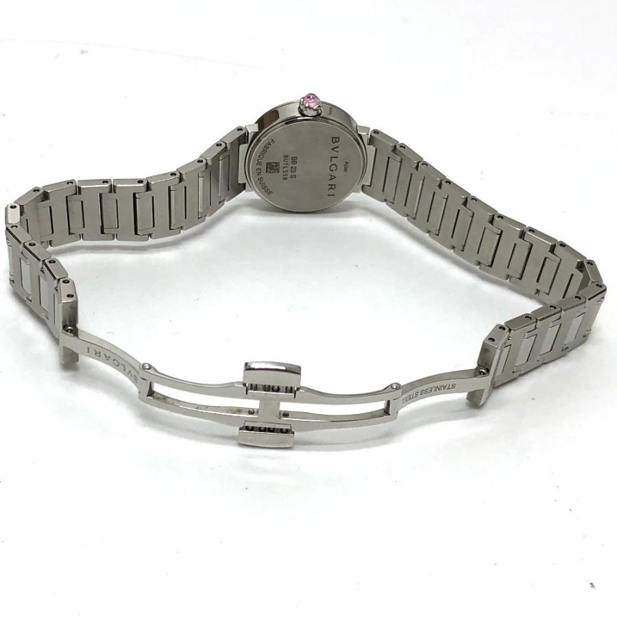 美品 BVLGARI ブルガリ BBL23C2SS 12P ダイヤ デイト クォーツ ブルガリブルガリ 腕時計 シルバー レディース【中古】 | BVLGARI | 05