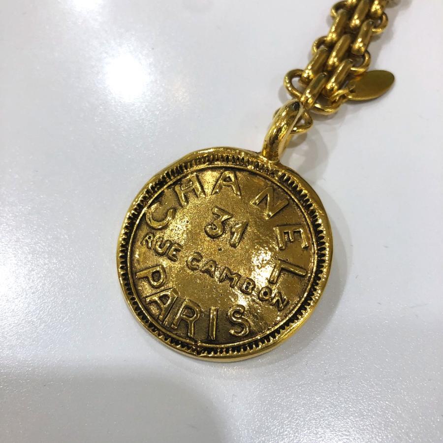 CHANEL シャネル 31 ヴィンテージ RUE CAMBON バッグチャーム キーホルダー GP ゴールド レディース【中古】 | CHANEL | 03