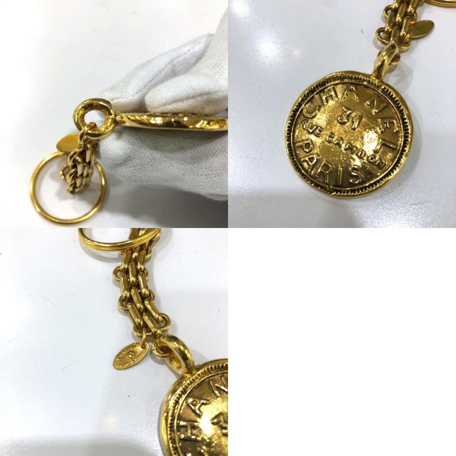 CHANEL シャネル 31 ヴィンテージ RUE CAMBON バッグチャーム キーホルダー GP ゴールド レディース【中古】 | CHANEL | 09